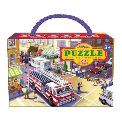 Fire Truck Puzzle 20pc