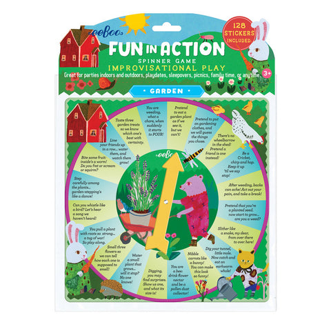 Garden Fun in Action Spinner Game