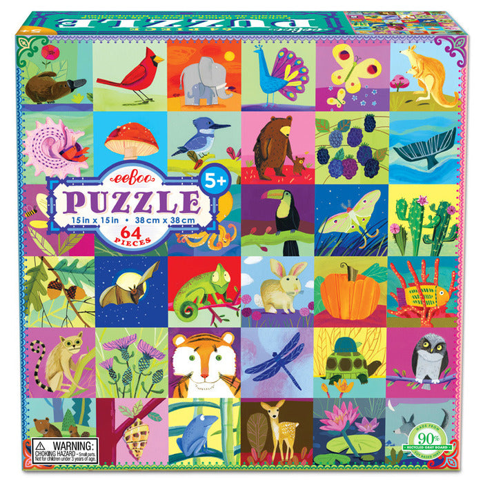 Portraits of Nature Puzzle 64pc