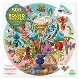 Crazy Bug Bouquet Puzzle Round 500pc