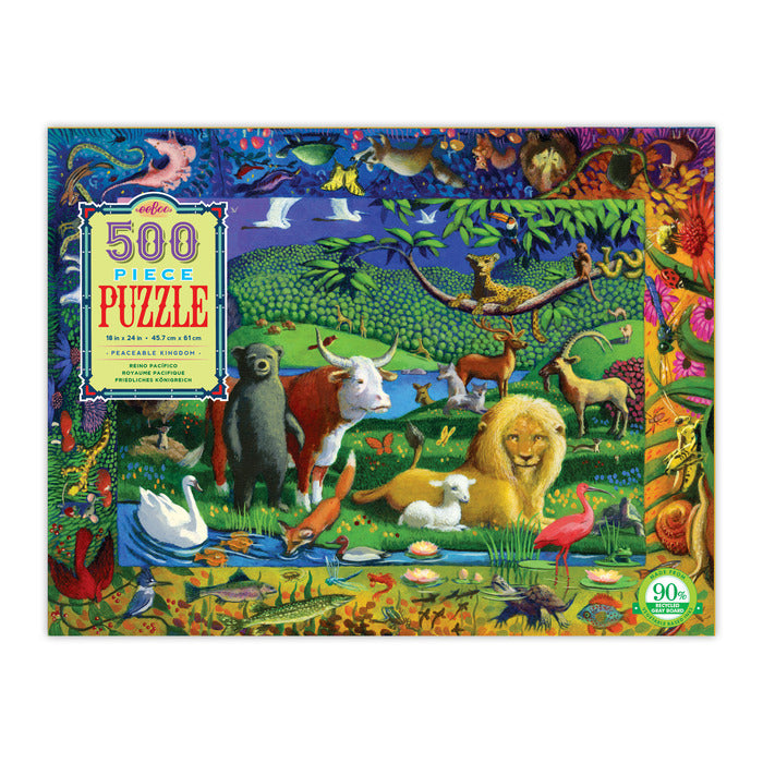 Peaceable Kingdom Puzzle 500pc