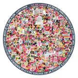 Women March! Round Puzzle 500pc