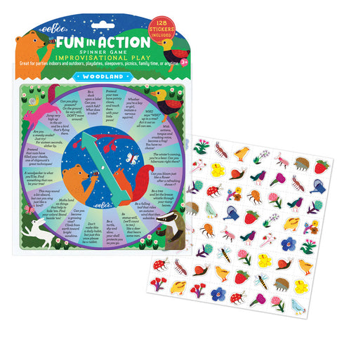 Woodland Fun in Action Spinner Game