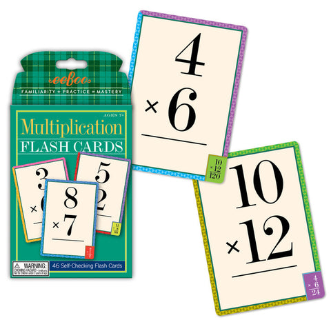 Flash Cards Multiplication