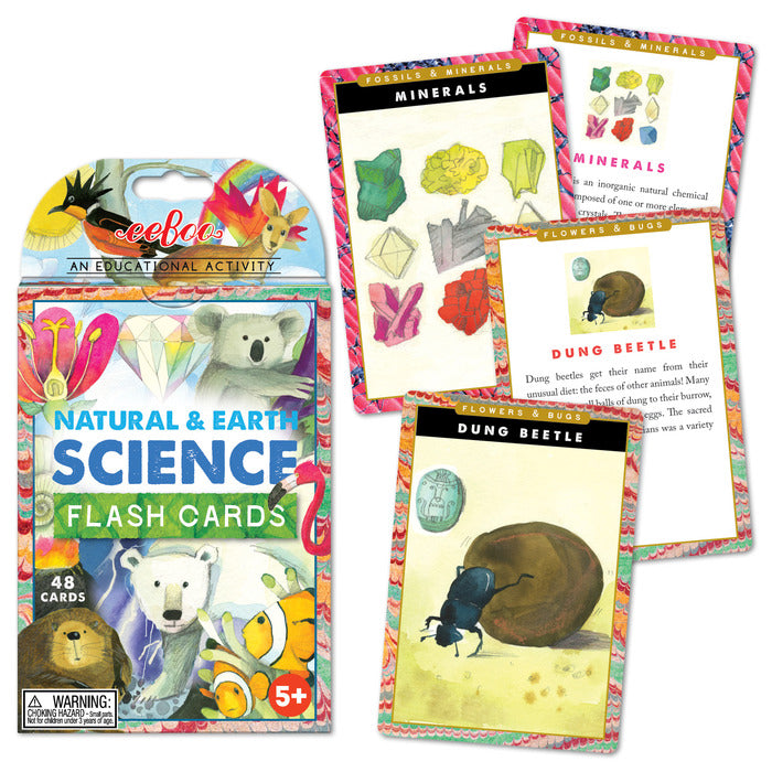 Natural & Earth Science Flash Cards