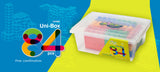 UNiPlay Soft Block Mix 84pc Uni-Box