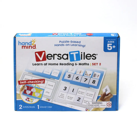 VersaTiles Learn at Home Reading & Maths Set 2
