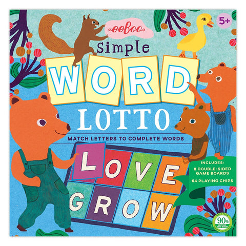 Simple Word Lotto Game