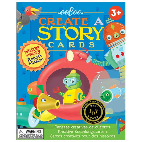 Robot's Mission Create A Story Cards Set