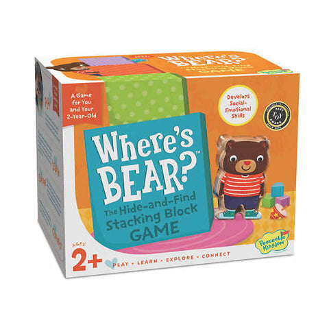 Where's Bear? The Hide and Find Stacking Block Game