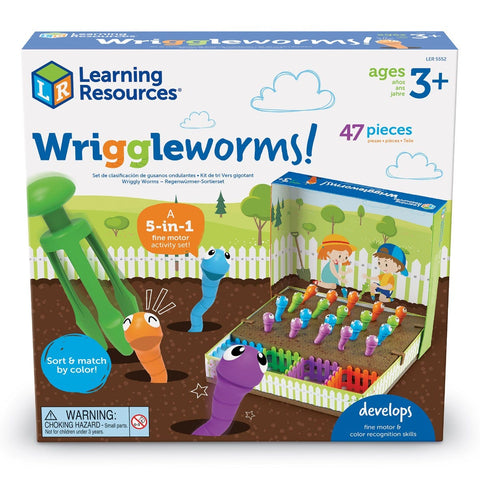Wriggleworms! Fine Motor Activity Set