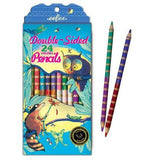 Raccoon and Owl 12 Double Sided Pencils