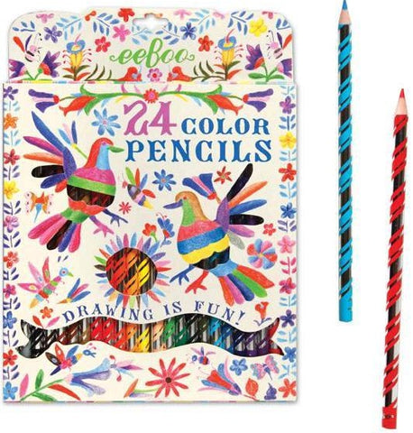 Oaxaca 24 Colour Pencils